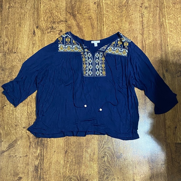 Dress Barn Tops - Dress Barn Woman’s 3/4 Sleeve Tee